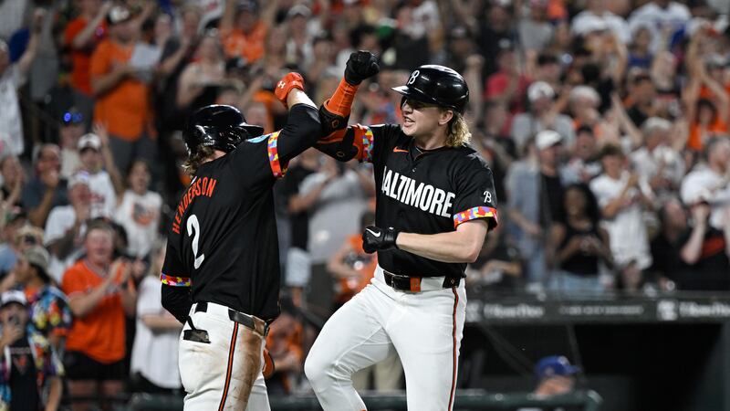 Kjerstad Heston Kjerstad's first career slam propels Orioles past Rangers 6-5