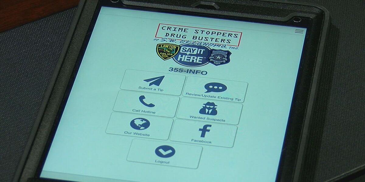 Kswo App Crime Stoppers of SWOK app adds extra level of security