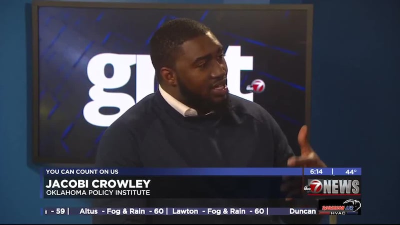 Jacobi Crowley with OK Policy Institute discusses State of the State.