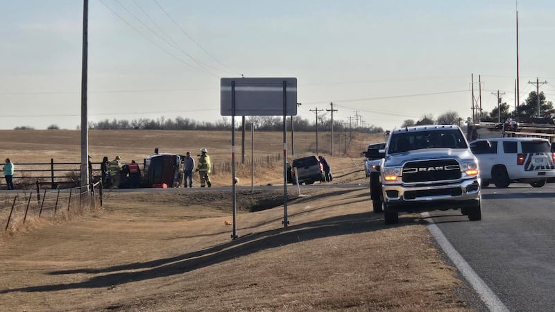 Multiple vehicle involved in collision on State Highway 65