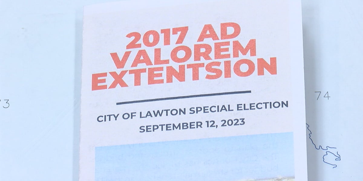 Lawton citizens to vote on extending the Ad Valorem Tax