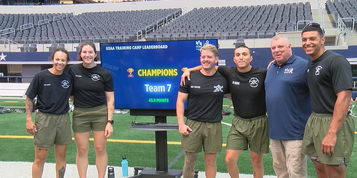 USAA Salute to Service Boot Camp: Un Camp di Allenamento per Onorare i Servizi Militari (con Prove Tipo NFL Combine!)