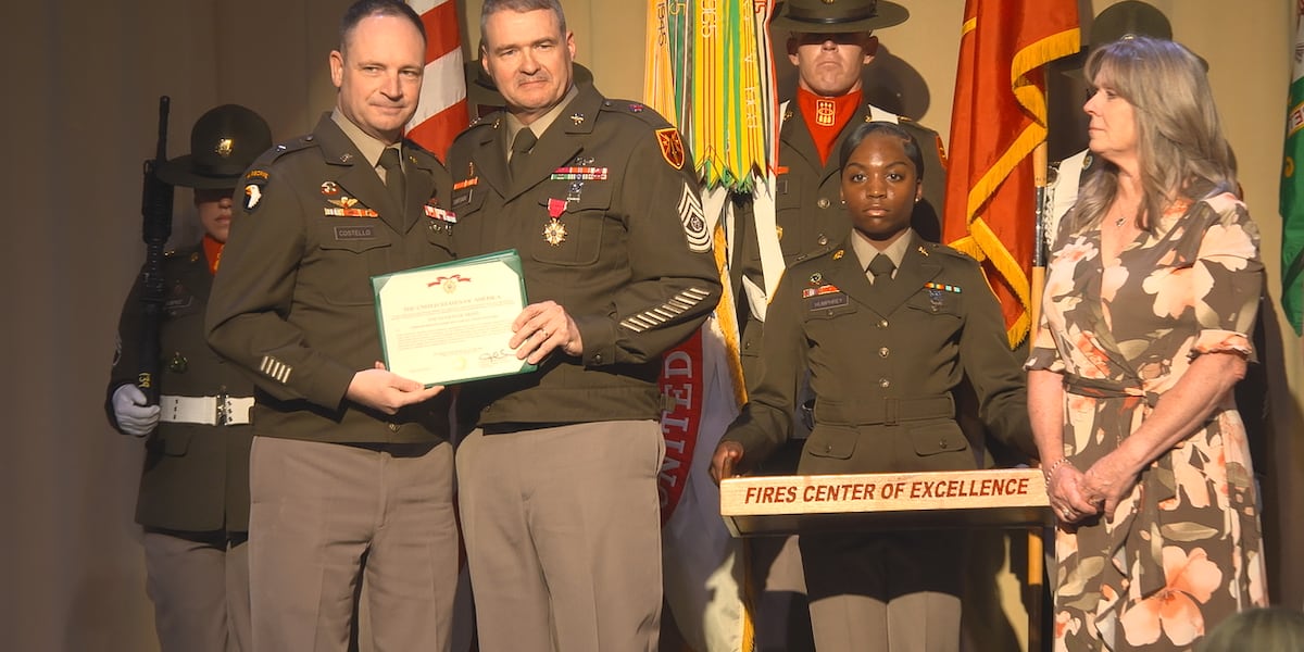 First Command Retirement Fort Sill bids farewell to Command Sergeant Major during retirement ...
