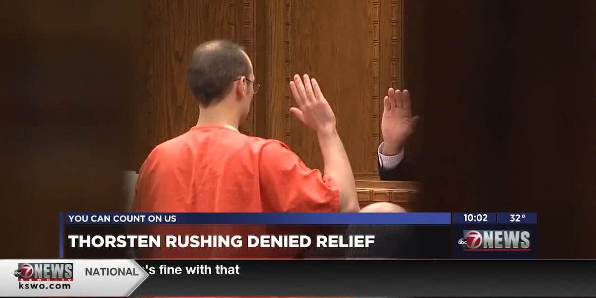 Thorsten Rushing files appeal after post-conviction relief is denied