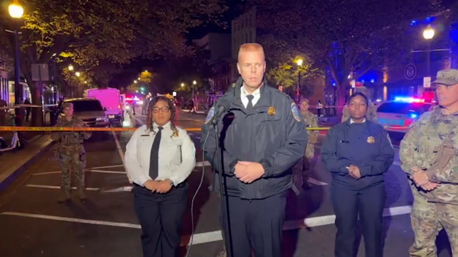 Fdguard National Guard member shot while breaking up fight in Washington, D.C.