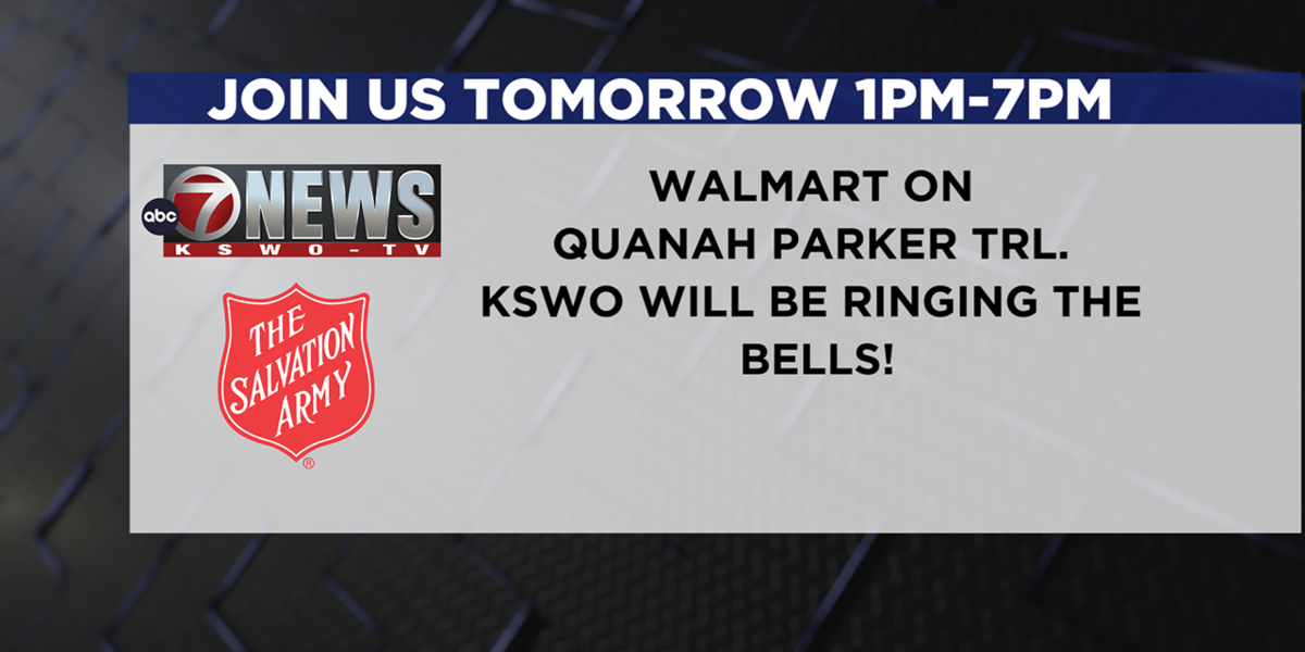 Kswo App KSWO participating in annual bell ringing to support Salvation Army