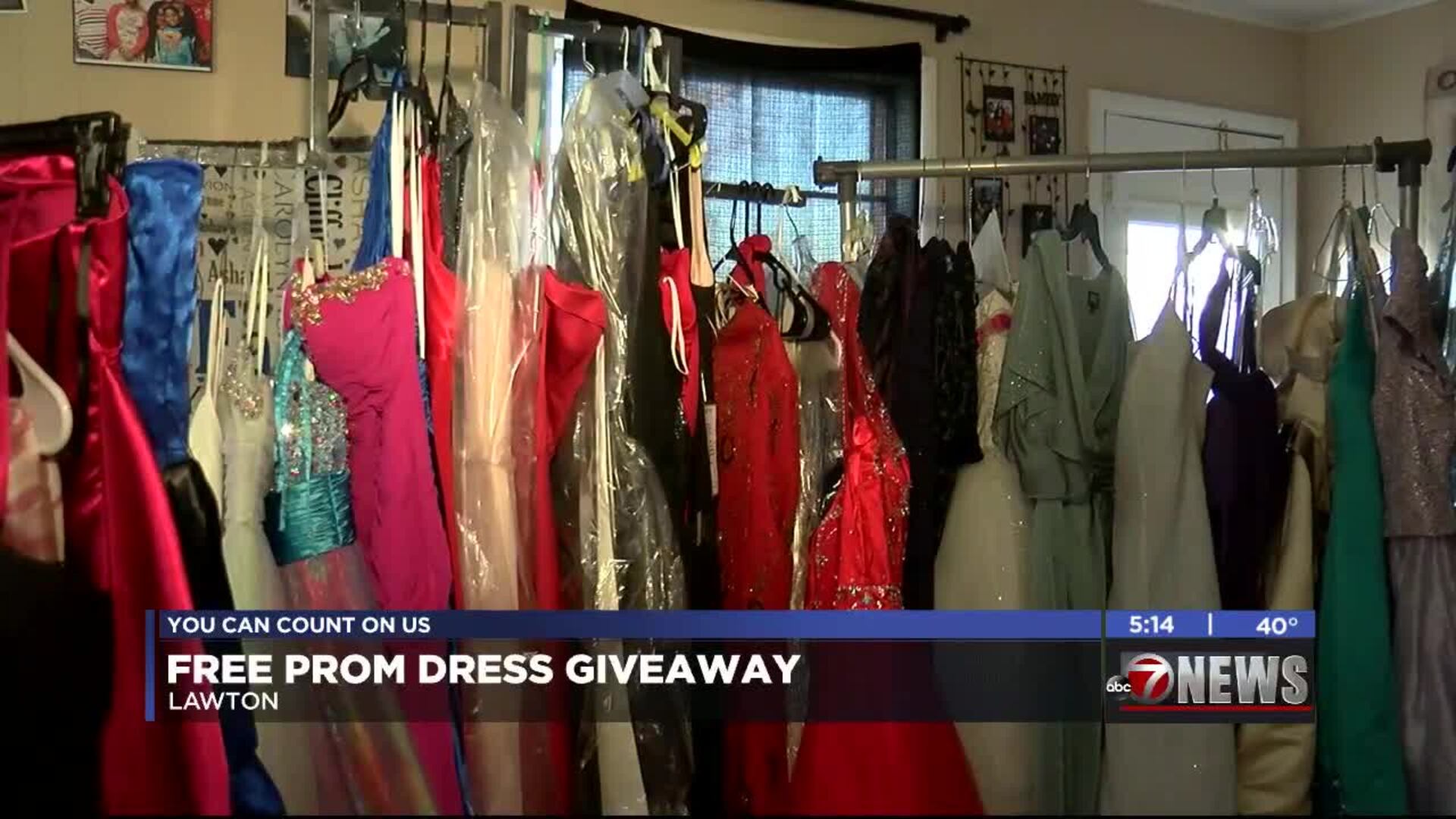 Lawton woman hosts free prom dress giveaway Lawton woman hosts free prom dress giveaway