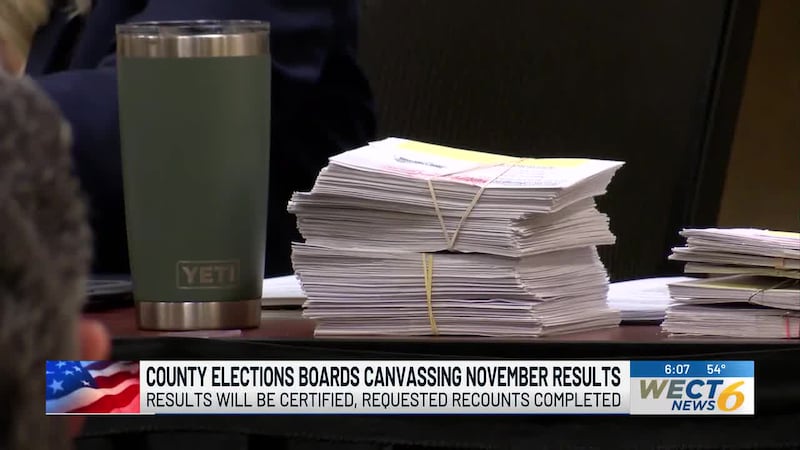 State statute says candidates in a multi-seat race can request a recount if the difference in...
