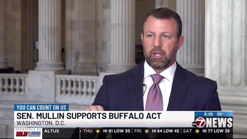 Oklahoma Senator Markwayne Mullin is supporting legislation to promote tribal ownership of...