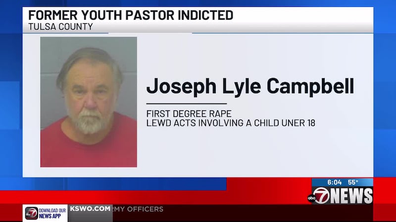 A former youth pastor out of Tulsa has been indicted on a rape charge.